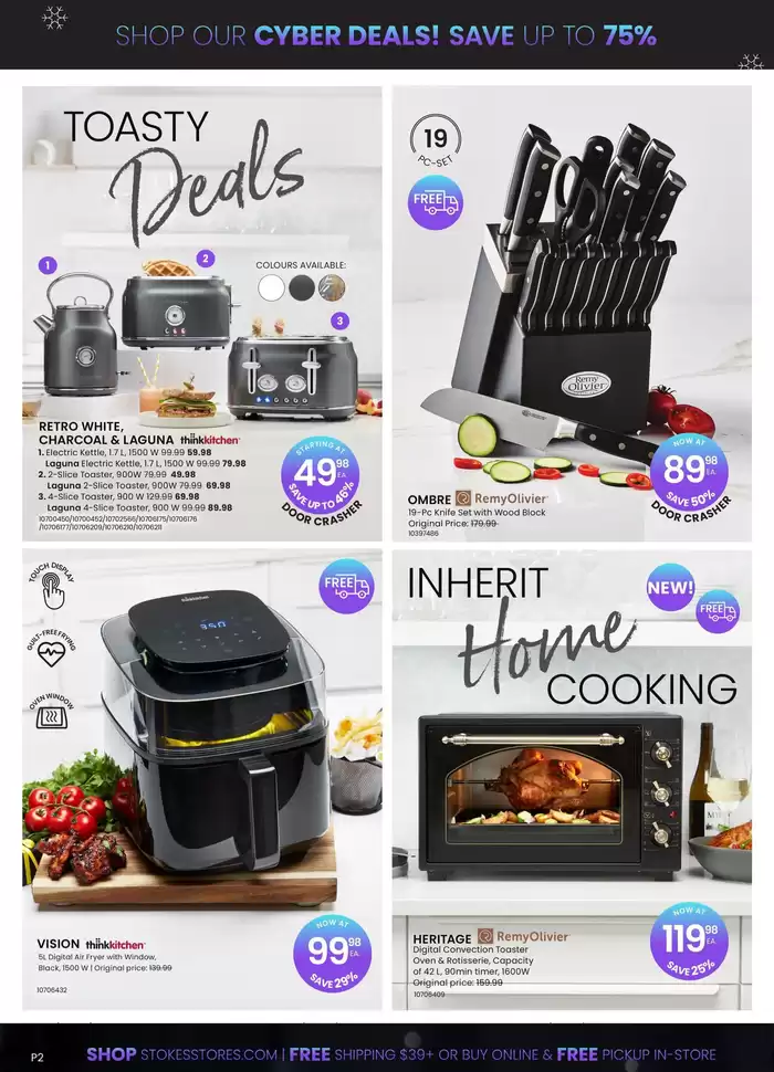 Stokes catalogue in Kitchener | Cyber Week Up To 75% Off | 2024-12-03 - 2024-12-08