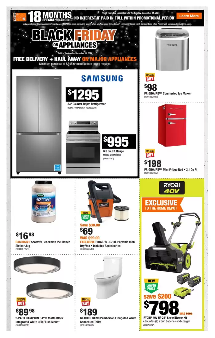 Home Depot catalogue in Nanaimo | Great discounts on selected products | 2024-12-05 - 2024-12-11