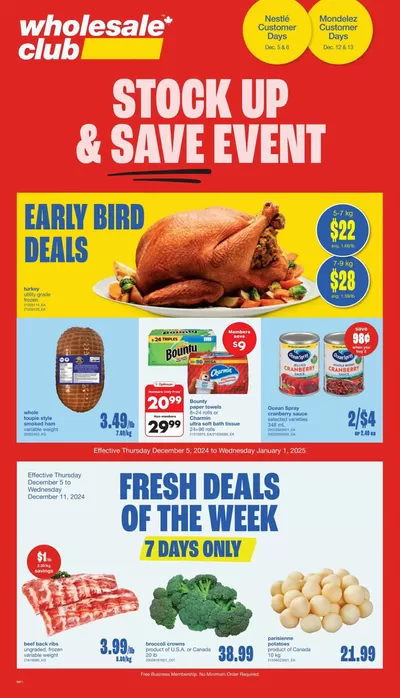 Wholesale Club catalogue in Victoria BC | Wholesale Club Weekly ad | 2024-12-04 - 2024-12-18