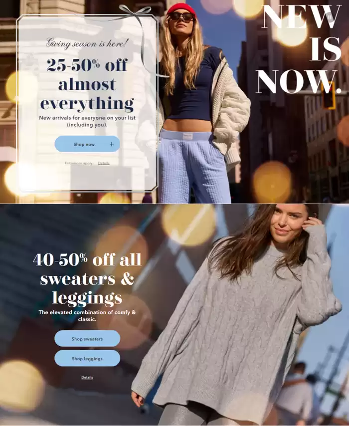 Aerie catalogue in Brampton | 25-50% Off Almost Everything | 2024-12-04 - 2024-12-18