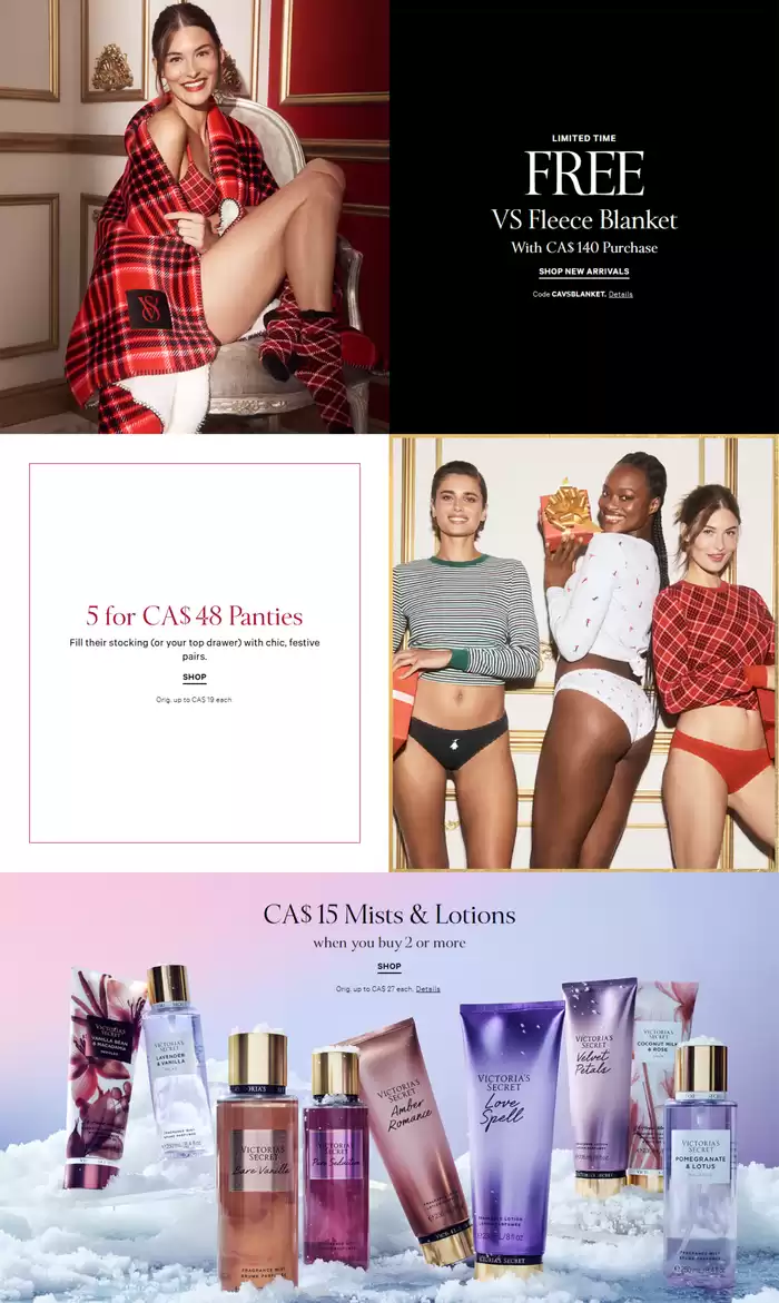 Victoria's Secret catalogue in Markham | Current deals and offers | 2024-12-05 - 2024-12-19