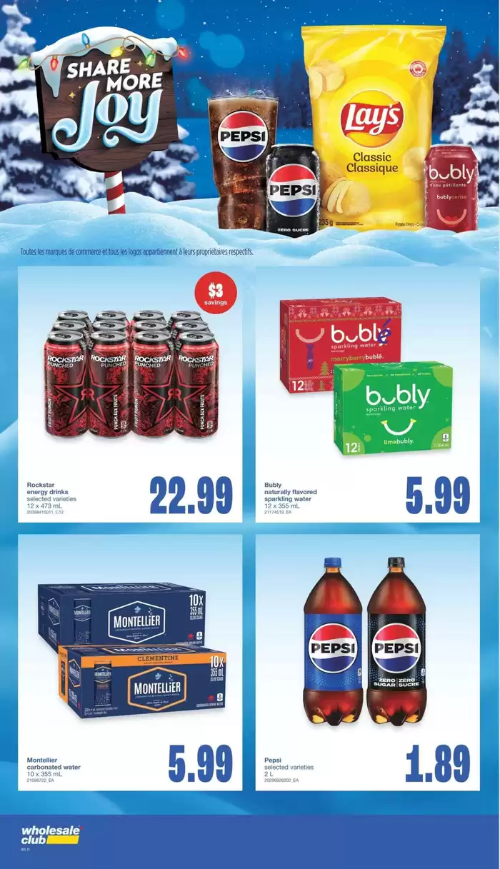 Wholesale Club catalogue in Thunder Bay | Wholesale Club Weekly ad | 2024-12-05 - 2024-12-19