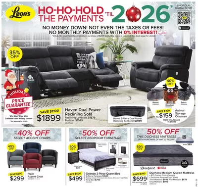 Home & Furniture offers in Carignan | Top deals for all customers in Leon's | 2024-12-05 - 2024-12-18