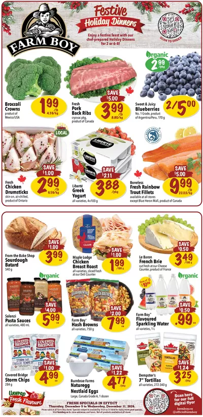 Farm Boy catalogue in Richmond Hill | Farm Boy weekly flyer | 2024-12-05 - 2024-12-19