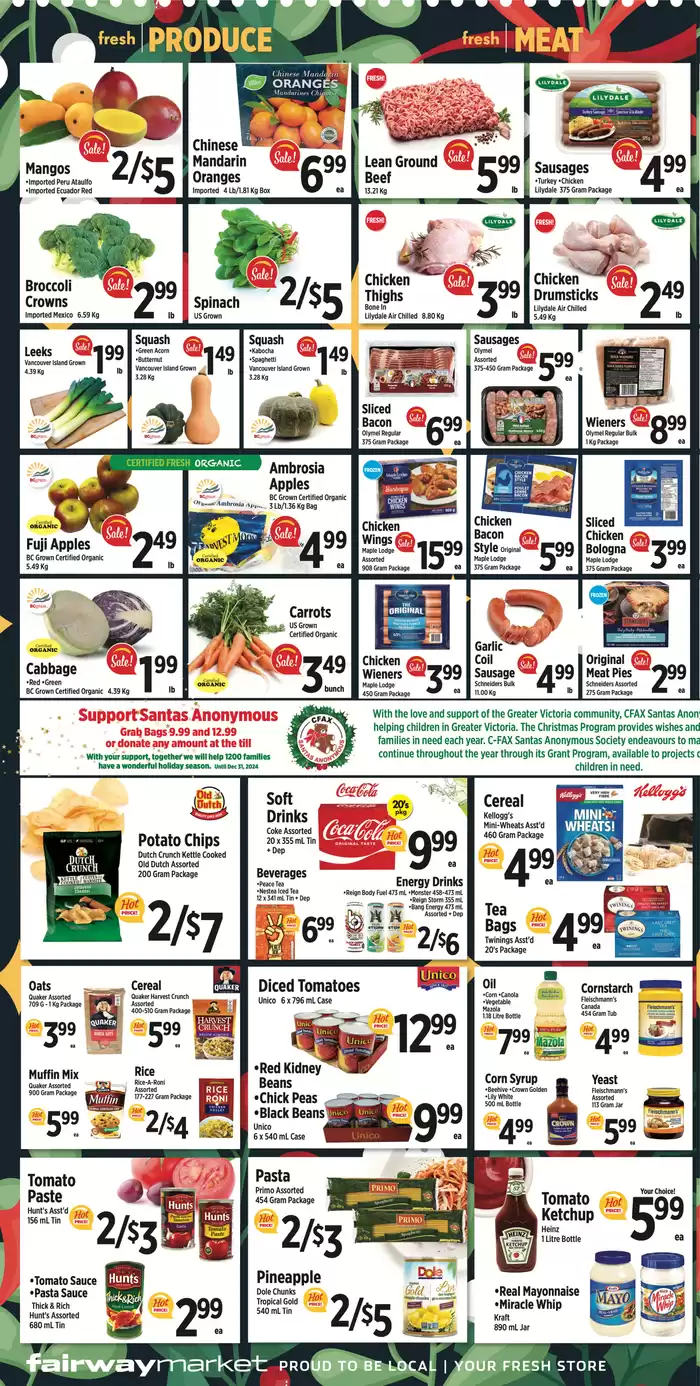 Fairway Market catalogue in Victoria BC | Fairway Market Weekly Flyer | 2024-12-05 - 2024-12-19