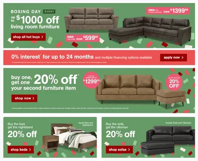 Home & Furniture offers in Prince Rupert | Boxing Day Event  in Ashley Furniture | 2024-12-05 - 2024-12-26