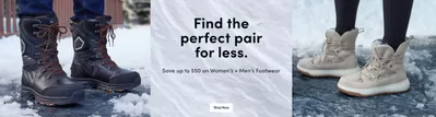 Clothing, Shoes & Accessories offers in Whitchurch-Stouffville | Save up to $50 on Women's + Men's Footwear in Mark's | 2024-12-06 - 2024-12-20