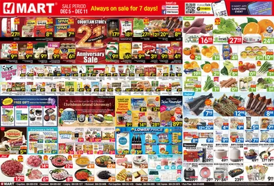 Hmart catalogue in Coquitlam | Hmart flyer | 2024-12-06 - 2024-12-20