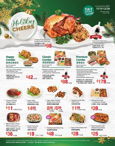 T&T Supermarket catalogue in Ottawa | Our best bargains | 2024-11-15 - 2024-12-26