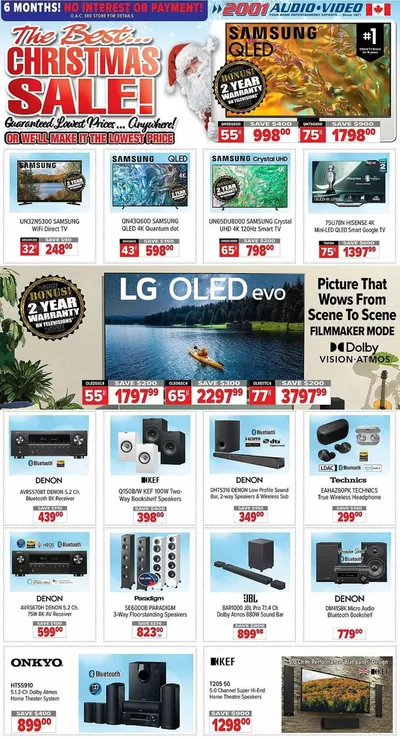 2001 Audio Video catalogue in Scarborough | Top offers for all bargain hunters | 2024-12-06 - 2024-12-25