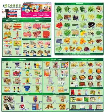 Oceans Fresh Food Market catalogue in Brampton | Weekly special Oceans Fresh Food Market | 2024-12-06 - 2024-12-20