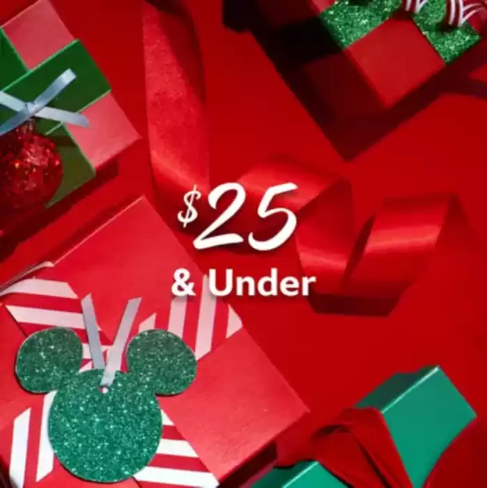 Disney Store catalogue in London | Gifts $25 & Under | 2024-12-06 - 2024-12-20