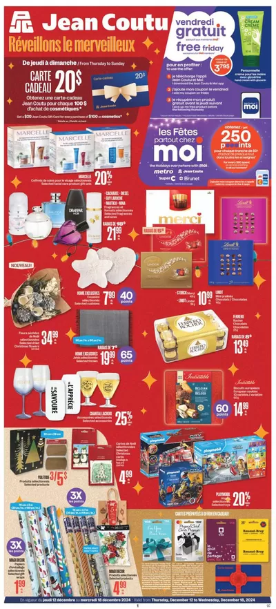 Pharmacy & Beauty offers in Moose Creek ON | Special Insert in Jean Coutu | 2024-12-12 - 2024-12-18