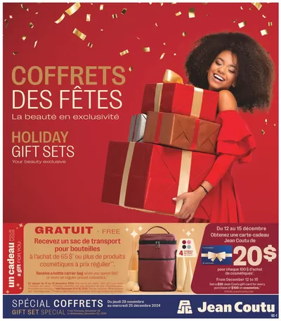 Pharmacy & Beauty offers in Moose Creek ON | Exclusive deals and bargains in Jean Coutu | 2024-11-28 - 2024-12-25