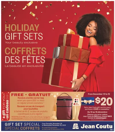 Pharmacy & Beauty offers in Moose Creek ON | Current bargains and offers in Jean Coutu | 2024-11-28 - 2024-12-25