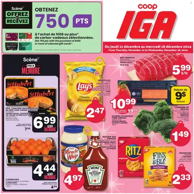 IGA Extra catalogue in Montreal | Great discounts on selected products | 2024-12-12 - 2024-12-18