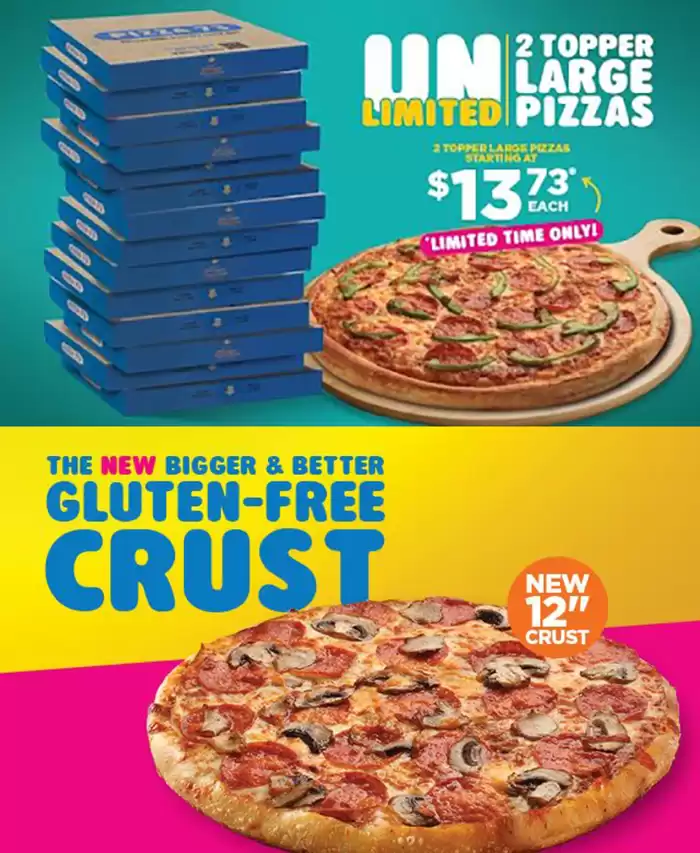 Pizza 73 catalogue in Calgary | Weekly Specials | 2024-12-10 - 2024-12-24