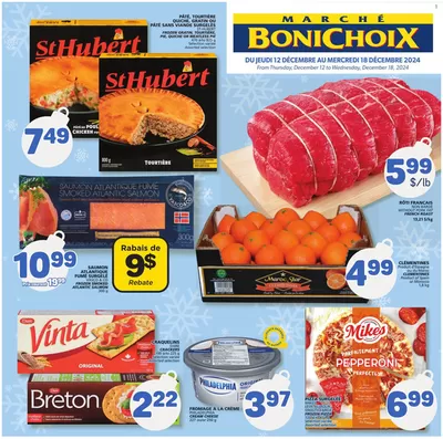 Grocery offers in Les Îles-de-la-Madeleine | Great offer for all customers in Marché Bonichoix | 2024-12-12 - 2024-12-18