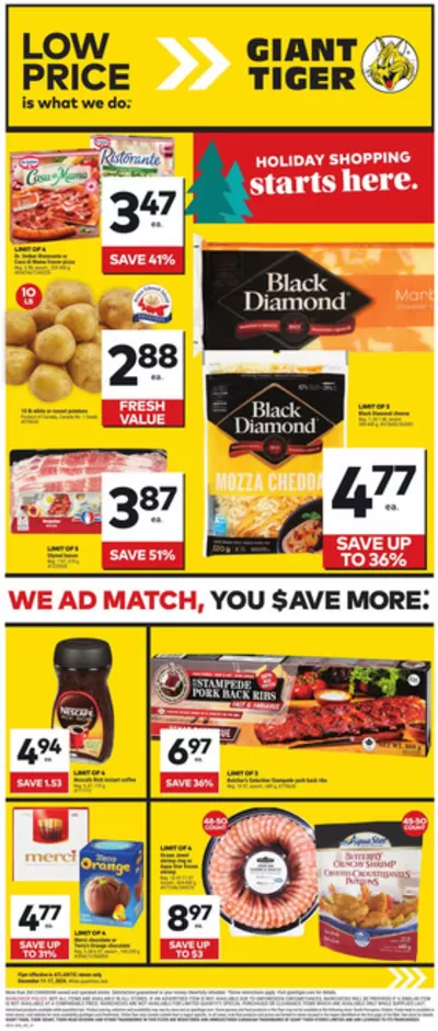 Grocery offers in Mulgrave | Our best bargains in Giant Tiger | 2024-12-11 - 2024-12-17