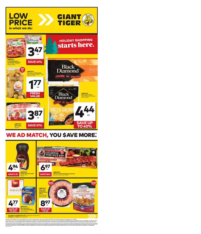 Giant Tiger catalogue in Stouffville | Our best offers for you | 2024-12-11 - 2024-12-17