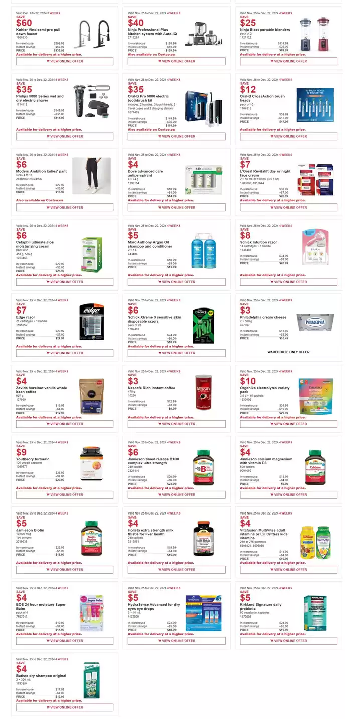 Costco catalogue in Scarborough | Current deals and offers | 2024-12-10 - 2024-12-22