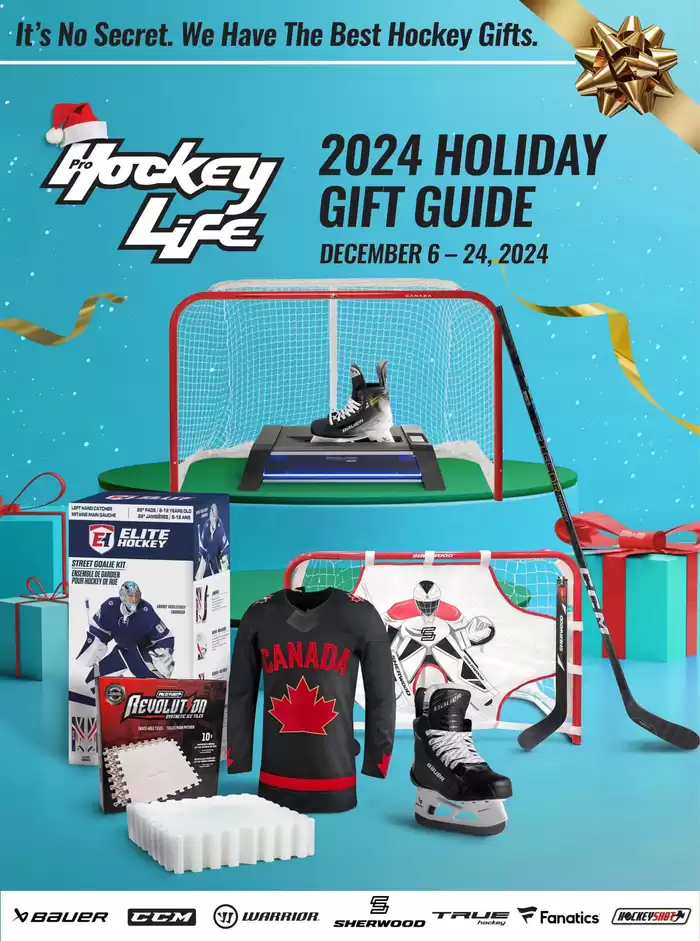 Pro Hockey Life catalogue in Oshawa | 2024 Holiday Gift Guide | 2024-12-10 - 2024-12-24