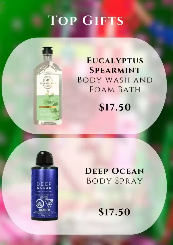 Bath & Body Works catalogue in Sydney | Holiday Top Gifts | 2024-12-11 - 2024-12-19