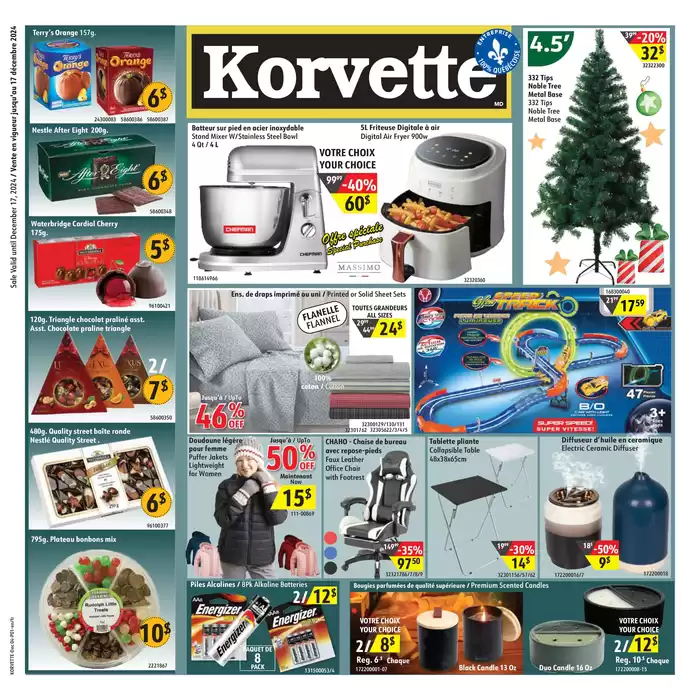 Korvette catalogue in Saint-Jean-sur-Richelieu | Current deals and offers | 2024-12-11 - 2024-12-17