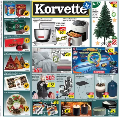 Grocery offers in Saint-Gabriel | Current deals and offers in Korvette | 2024-12-11 - 2024-12-17