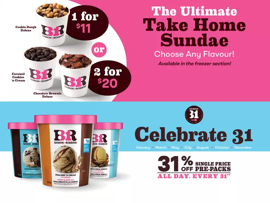 Baskin Robbins catalogue in Richmond Hill | Special Offers For You | 2024-12-11 - 2024-12-25