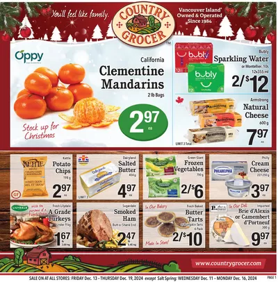 Country Grocer catalogue in Nanaimo | Discover attractive offers | 2024-12-11 - 2024-12-25