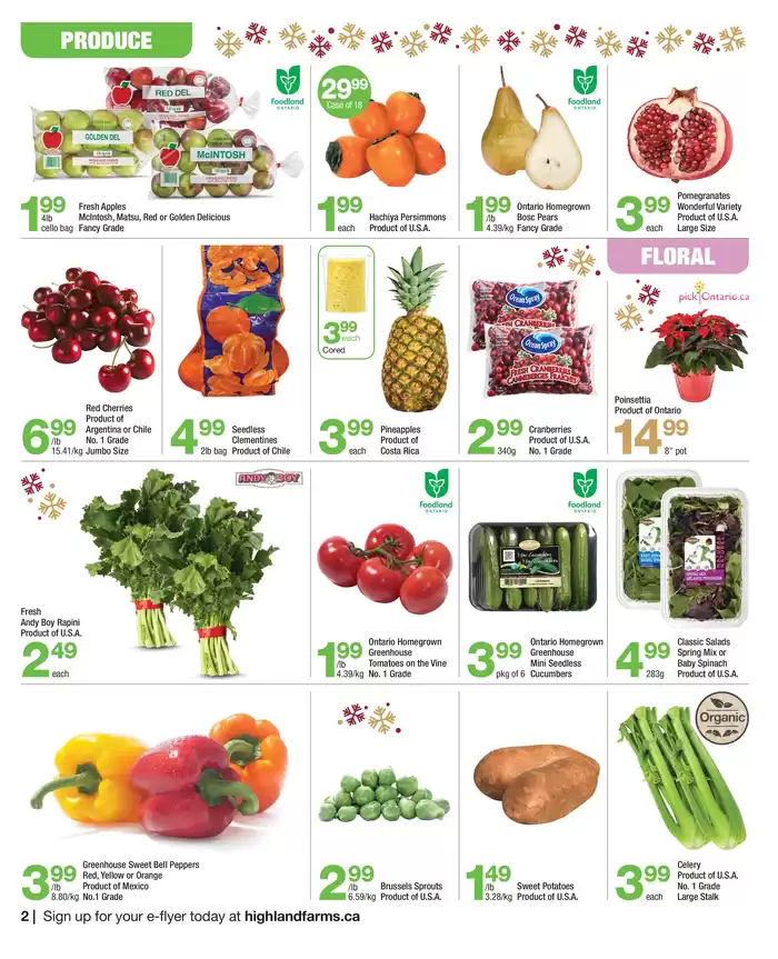 Highland Farms catalogue in Scarborough | Highland Farms flyer | 2024-12-12 - 2024-12-25