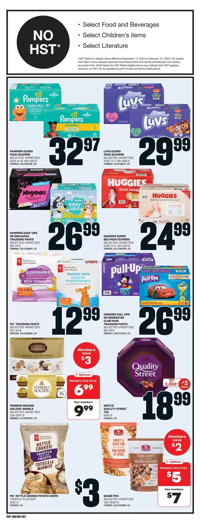 Zehrs Markets catalogue in Bradford West Gwillimbury | Zehrs Markets weeky flyer | 2024-12-12 - 2024-12-18