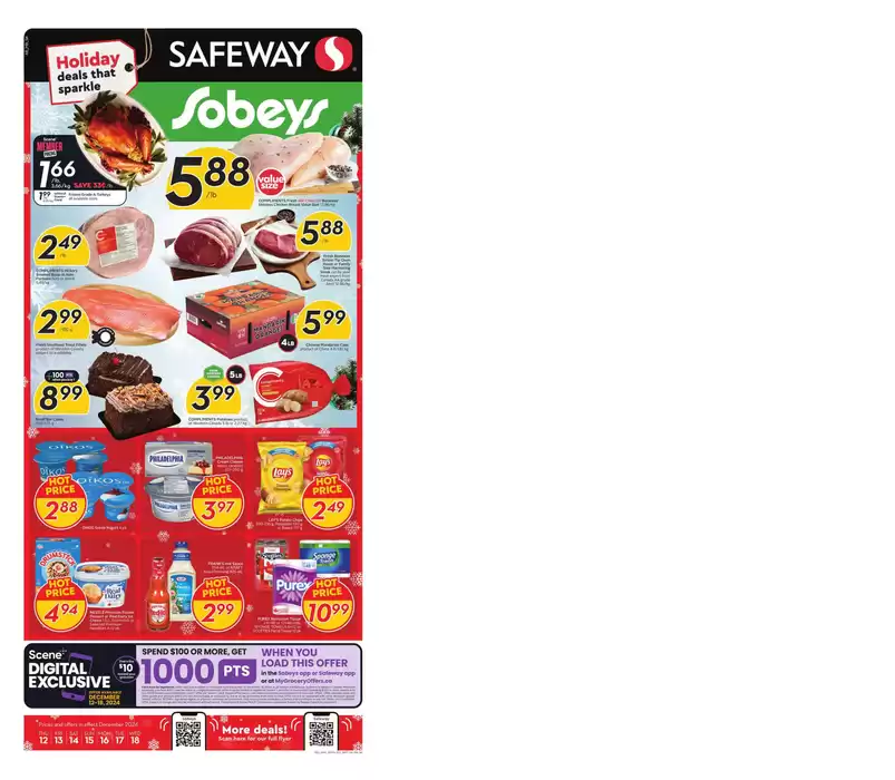 Safeway catalogue in Winnipeg | Our best deals for you | 2024-12-12 - 2024-12-18