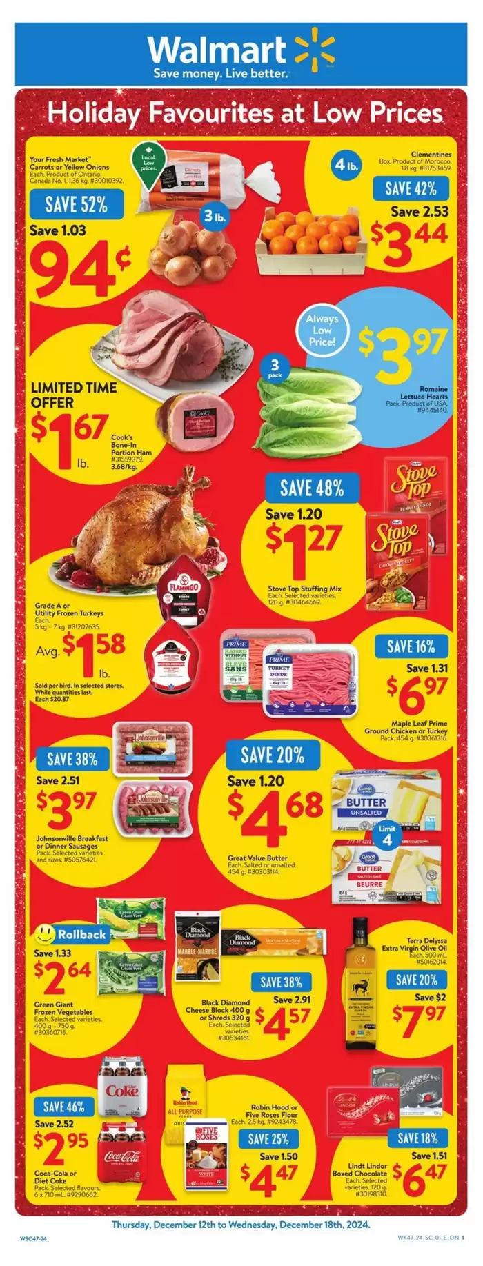 Walmart catalogue in Sydney | Walmart flyer | 2024-12-12 - 2024-12-18