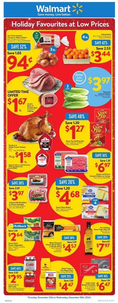 Grocery offers in Sydney | Walmart flyer in Walmart | 2024-12-12 - 2024-12-18