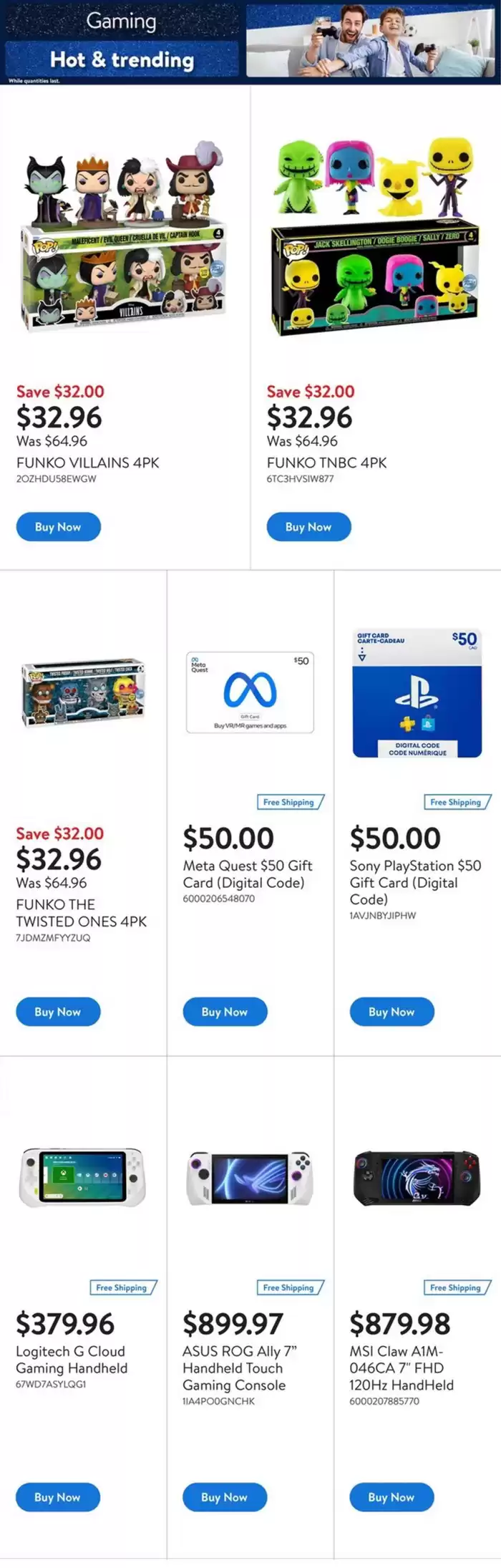 Walmart catalogue in Thunder Bay | Exclusive deals and bargains | 2024-12-05 - 2024-12-18