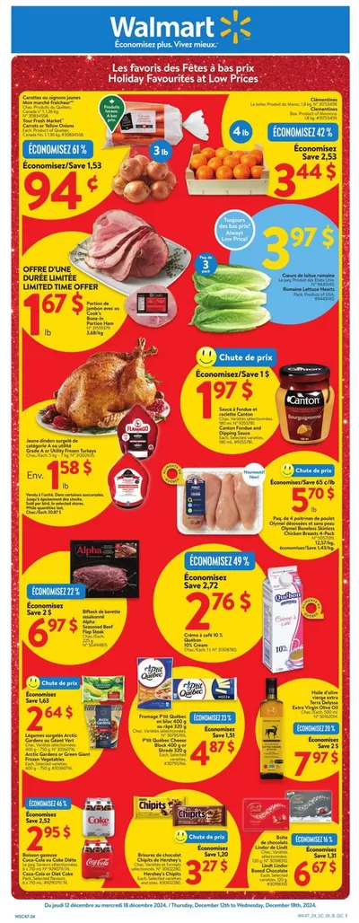 Walmart catalogue in Stephenville Crossing | Exclusive bargains | 2024-12-12 - 2024-12-19