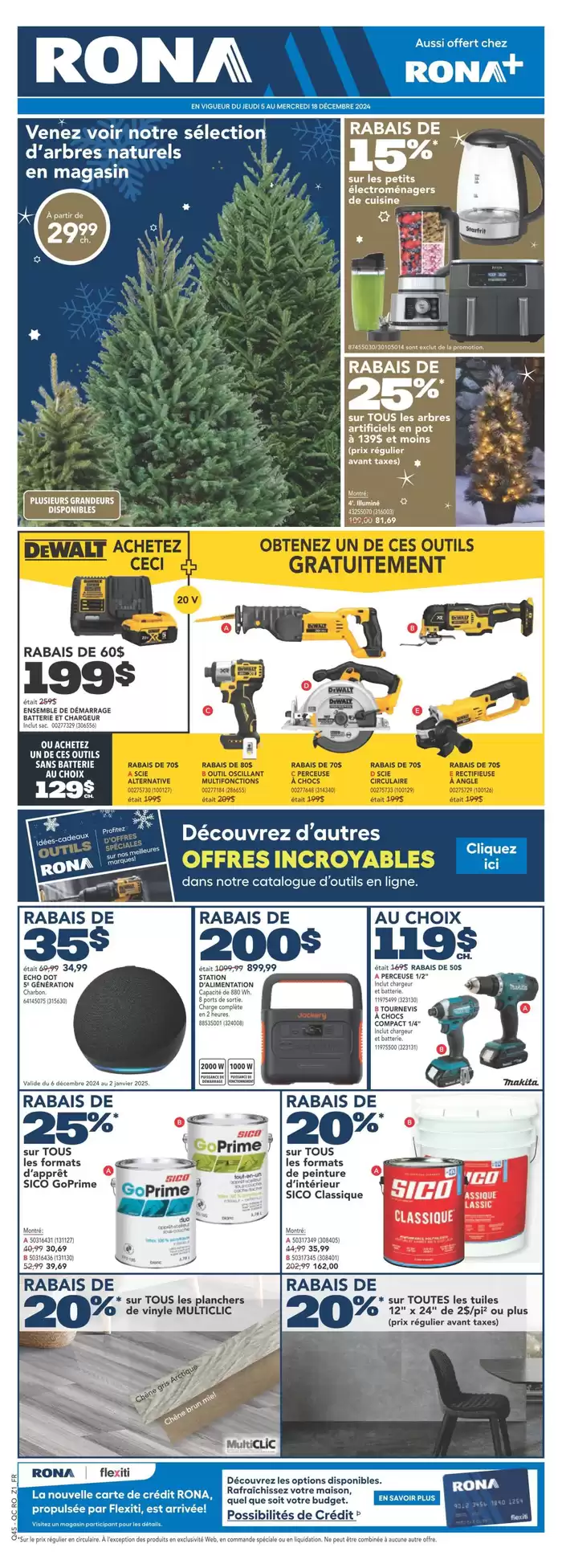 RONA catalogue in CAP-AUX-MEULES | Top deals for all customers | 2024-12-12 - 2024-12-18