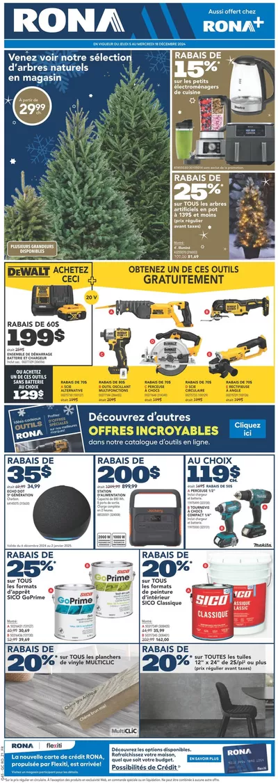 RONA catalogue in Havre-Aubert QC | Top deals for all customers | 2024-12-12 - 2024-12-18