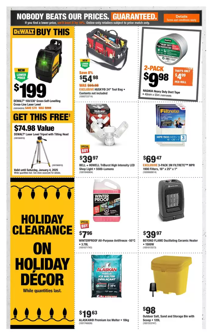 Home Depot catalogue in Richmond Hill | Weekly Flyer_CP | 2024-12-12 - 2024-12-18