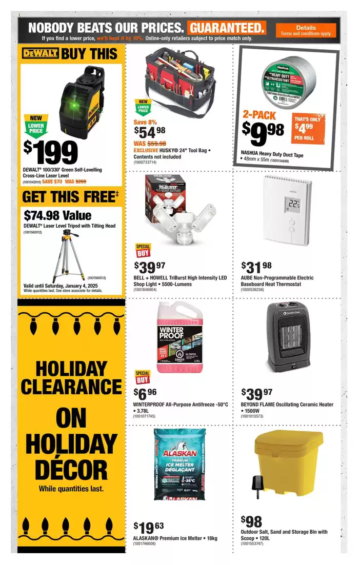 Home Depot catalogue in Saint-Lambert | Special offers for you | 2024-12-12 - 2024-12-18