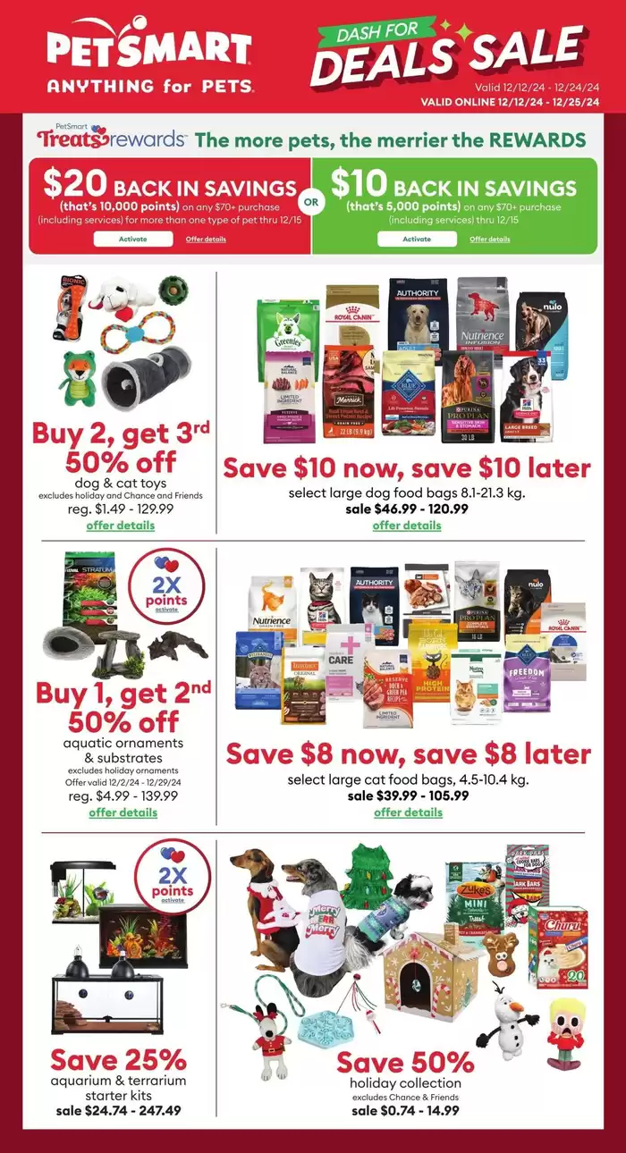 Petsmart catalogue in North Bay | Petsmart Weekly ad | 2024-12-12 - 2024-12-25