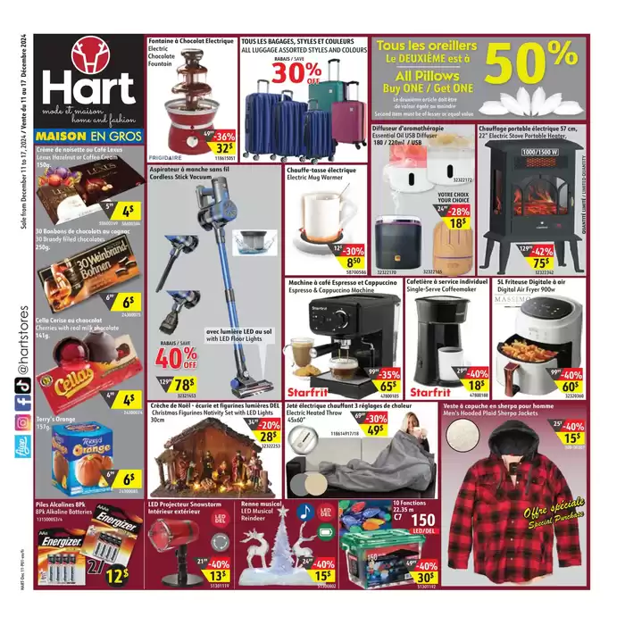 Hart catalogue in Les Îles-de-la-Madeleine | Great offer for bargain hunters | 2024-12-11 - 2024-12-17