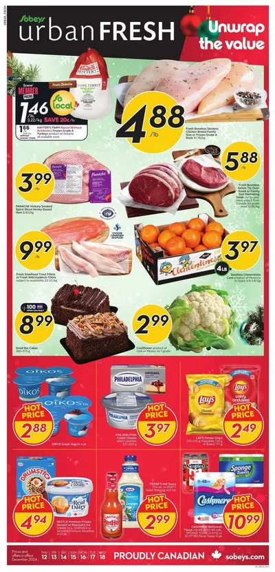 Grocery offers in Sydney | Sobeys Weekly ad in Sobeys | 2024-12-12 - 2024-12-18