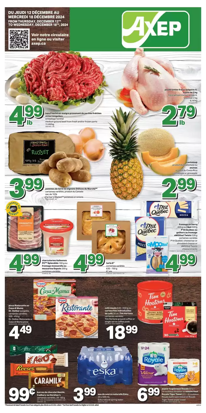 Axep catalogue in Saint-Georges | Axep Weekly ad | 2024-12-12 - 2024-12-18