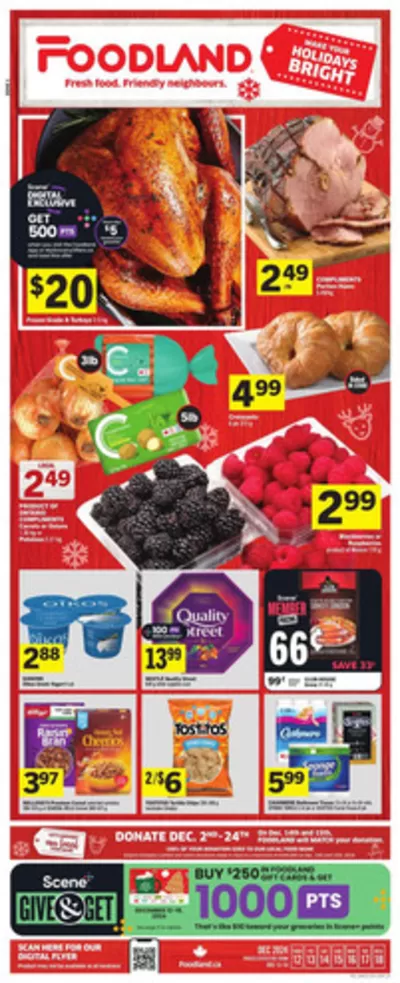 Foodland catalogue in Botwood | Weekly Flyer | 2024-12-12 - 2024-12-18