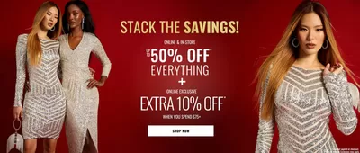 Clothing, Shoes & Accessories offers in Drummondville | Stack The Savings in Le Château | 2024-12-11 - 2024-12-25