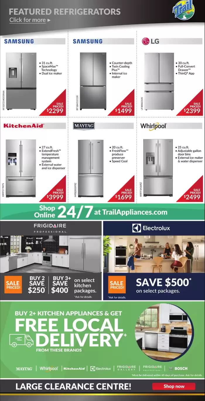 Trail Appliances catalogue in Toronto | Pre Boxing Week Deals | 2024-12-12 - 2024-12-18