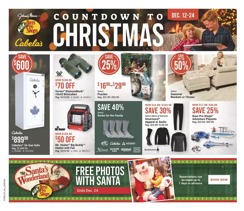 Bass Pro Shop catalogue in Nanaimo | COUNTDOWN TO CHRISTMAS | 2024-12-12 - 2024-12-24